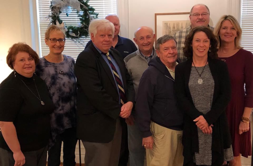  2017-2018 Club Officers & Board Inducted 